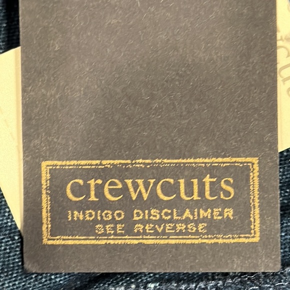J Crew Crewcuts Indigo Dyed joggers sz 12 NWT - Picture 8 of 8